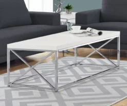 Monarch Metal Coffee Table 34 Monarch Metal Coffee Table -FurniHub Store 810542483 1