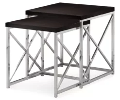 Monarch 2-Piece Nesting Accent Table Set -FurniHub Store 810542484 2