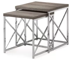 Monarch 2-Piece Nesting Accent Table Set -FurniHub Store 810542485 2