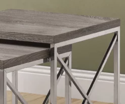Monarch 2-Piece Nesting Accent Table Set -FurniHub Store 810542485 3