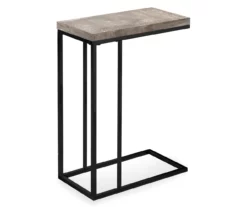 Monarch Reclaimed Wood Look C Side Table -FurniHub Store 810542489 2