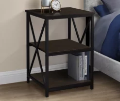 Monarch 3-Tier Accent Table 36 Monarch 3-Tier Accent Table -FurniHub Store 810542546 2