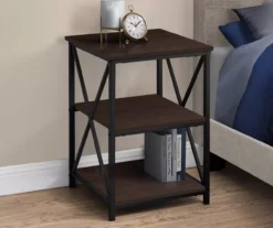 Monarch 3-Tier Accent Table 37 Monarch 3-Tier Accent Table -FurniHub Store 810542546 4