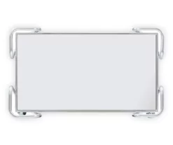 Hampton Silver 2-Shelf Rolling Steel Bar Cart -FurniHub Store 810543098 5