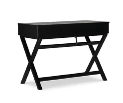 Kari Black Lift-Top Campaign Desk -FurniHub Store 810543173 5
