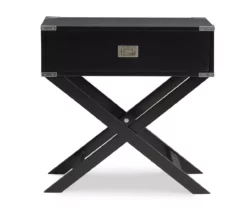 Cami Single Drawer X Base Accent Table -FurniHub Store 810543184 A0 2