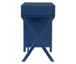 Kari Royal Blue 4-Drawer Office Desk -FurniHub Store 810543245 A1 3