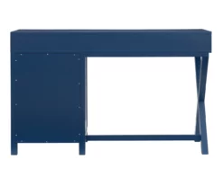Kari Royal Blue 4-Drawer Office Desk -FurniHub Store 810543245 A4 5