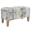 Lisa Palm Tree Storage Ottoman -FurniHub Store 810543332 1