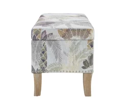 Lisa Palm Tree Storage Ottoman -FurniHub Store 810543332 5