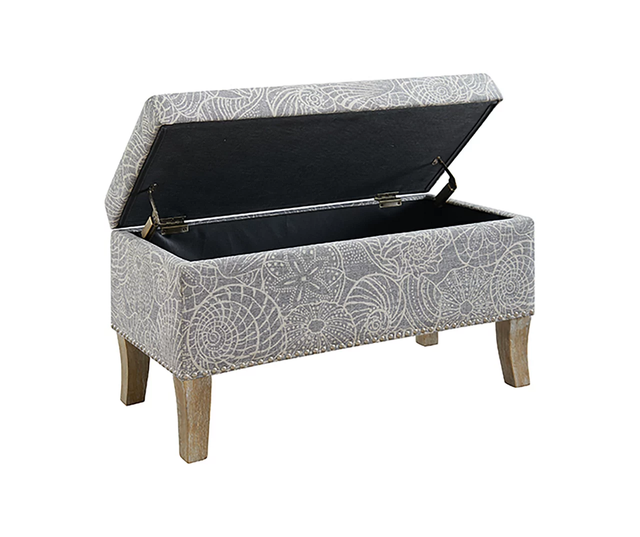 Lisa Seashell Storage Ottoman 7 Lisa Seashell Storage Ottoman - Image 5
