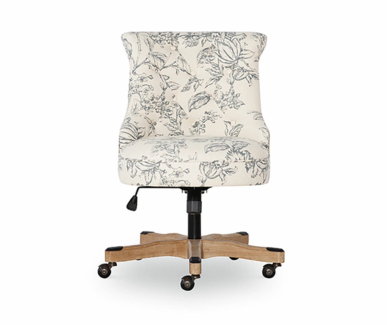 Tift Floral Fabric Swivel Office Chair 4 Tift Floral Fabric Swivel Office Chair - Image 3