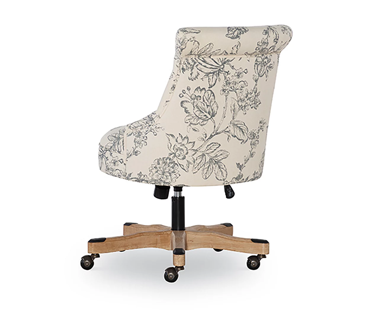 Tift Floral Fabric Swivel Office Chair 6 Tift Floral Fabric Swivel Office Chair - Image 5