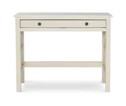 Brynn Antique White Geometric Writing Desk -FurniHub Store 810543367 3