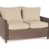 Broyhill Autumn Cove All-Weather Wicker Cushioned Patio Loveseat -FurniHub Store 810544196
