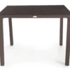 Asheville Wood Look Patio Dining Table -FurniHub Store 810547585