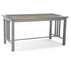 Eagle Brooke Wood Look Patio Coffee Table -FurniHub Store 810555217 1