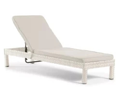 Broyhill Eagle Brooke All-Weather Wicker Cushioned Chaise Lounger -FurniHub Store 810555245