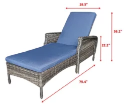 Real Living Rockbridge All-Weather Wicker Cushioned Patio Lounge -FurniHub Store 810555255 X0 1