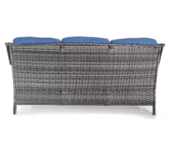 Real Living Rockbridge All-Weather Wicker Cushioned Patio Sofa & Ottoman Set -FurniHub Store 810555261 4