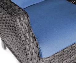 Real Living Rockbridge All-Weather Wicker Cushioned Patio Chairs, 2-Pack -FurniHub Store 810555262 9