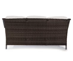 Real Living Rockbridge All-Weather Wicker Cushioned Patio Sofa & Ottoman Set -FurniHub Store 810555287 4