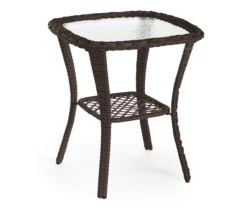 Real Living Rockbridge 3-Piece Cushioned Patio Glider & Side Table Set -FurniHub Store 810555289 4