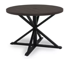 Broyhill Sandpointe Steel Round Patio Dining Table -FurniHub Store 810557038 4 1