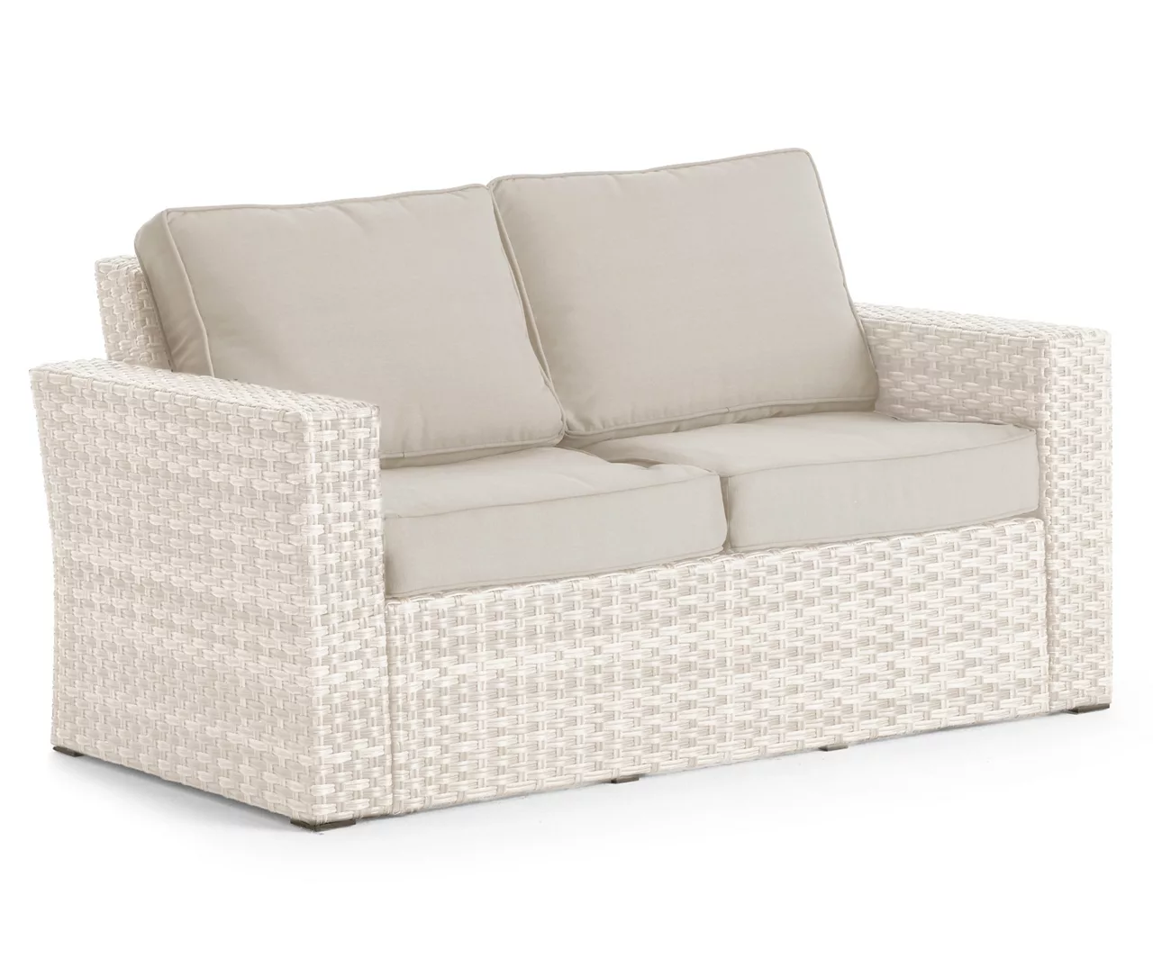 Broyhill Eagle Brooke All-Weather Wicker Cushioned Patio Loveseat 5 Broyhill Eagle Brooke All-Weather Wicker Cushioned Patio Loveseat - Image 3
