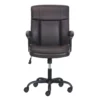 Real Living Faux Leather Office Chair -FurniHub Store 810559968 1