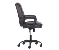 Real Living Faux Leather Office Chair 16 Real Living Faux Leather Office Chair -FurniHub Store 810559968 3