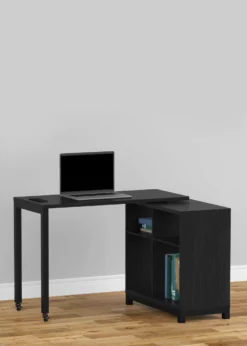 Real Living Seven Hills Metal & Melamine 4-Cube Pivot Desk With USB Charging -FurniHub Store 810561092 11