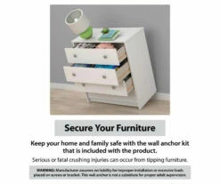 Ivory Oak 3-Door Storage Wardrobe -FurniHub Store 810561398 6