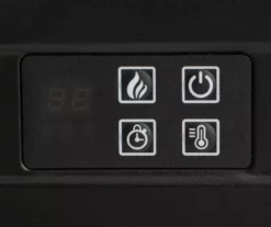 48" Brown Corner Electric Fireplace Console -FurniHub Store 810570725 3