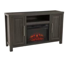 54" Gray Electric Fireplace Console -FurniHub Store 810570726 1