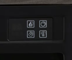 54" Gray Electric Fireplace Console -FurniHub Store 810570726 3