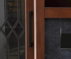 66" Heirloom Cherry Electric Fireplace Console -FurniHub Store 810570830 1 1