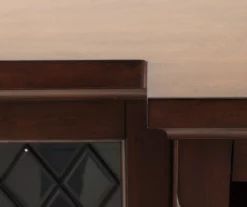 66" Heirloom Cherry Electric Fireplace Console -FurniHub Store 810570830 2