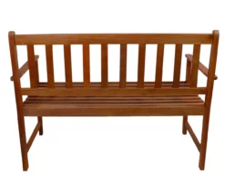 Northlight Light Brown Acacia Wood Patio Bench -FurniHub Store 810576214 2