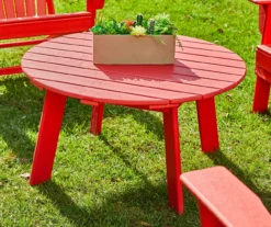 Glitzhome 5-Piece Adirondack Outdoor Chair & Coffee Table Set -FurniHub Store 810581949 3