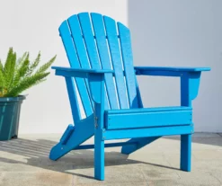 Glitzhome 5-Piece Adirondack Outdoor Folding Chair & Coffee Table Set -FurniHub Store 810582018 4