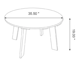 Glitzhome Adirondack Outdoor Coffee Table -FurniHub Store 810582304 6