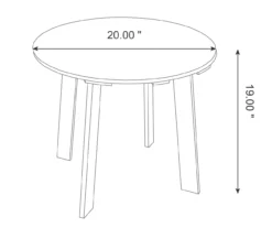 Glitzhome Adirondack Outdoor Side Table -FurniHub Store 810582314 6