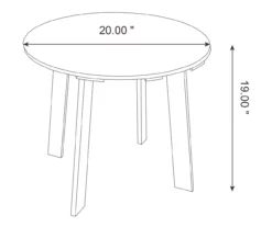 Glitzhome Adirondack Outdoor Side Table -FurniHub Store 810582316 6
