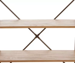 Medium Mango Open 4-Shelf Bookcase -FurniHub Store 810583046 3