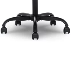 Camel Brown Vegan Leather Office Chair -FurniHub Store 810583520 A8 6