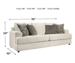 Signature Design By Ashley Soletren Queen Sleeper Sofa -FurniHub Store 810587415 8