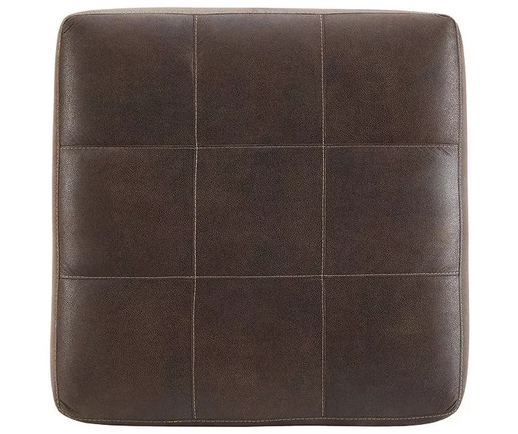 Signature Design By Ashley Navi Faux Leather Oversized Accent Ottoman 9 Signature Design By Ashley Navi Faux Leather Oversized Accent Ottoman - Image 7