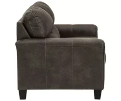 Signature Design By Ashley Navi Faux Leather Loveseat -FurniHub Store 810587444 2