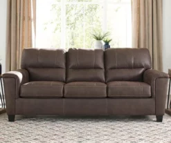 Signature Design By Ashley Navi Faux Leather Sofa -FurniHub Store 810587483 7